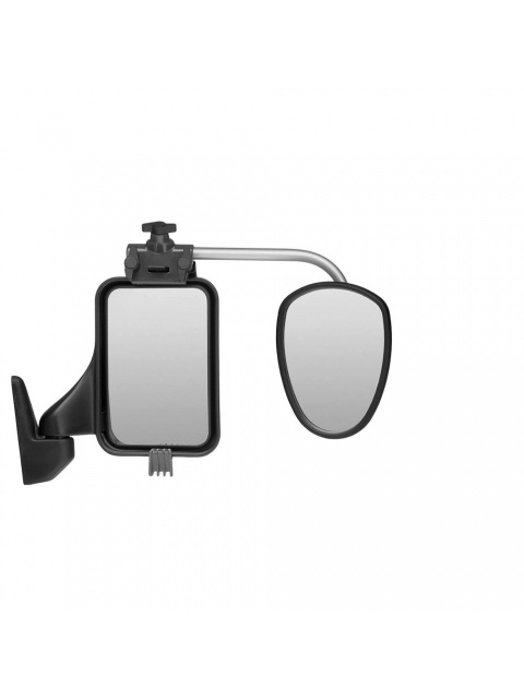 ALUFOR // Aluminium Arm - 33cm, Flat Glass / Single