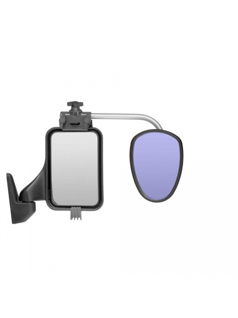 LUXMAX // Stainless Steel Arm - 28cm, Flat Glass, Anti-Glare Tint / Single